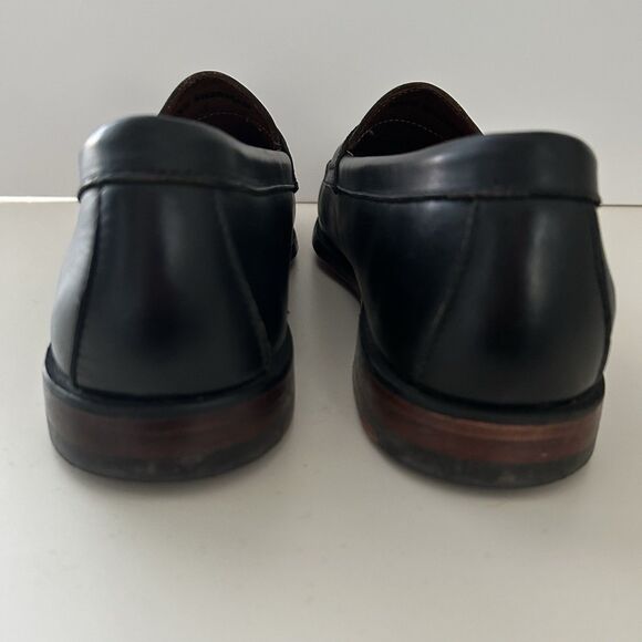 GH Bass Weejuns Sherman Black Brown Penny Loafers Mens 11D Limited Edition Shoes - Picture 8 of 13